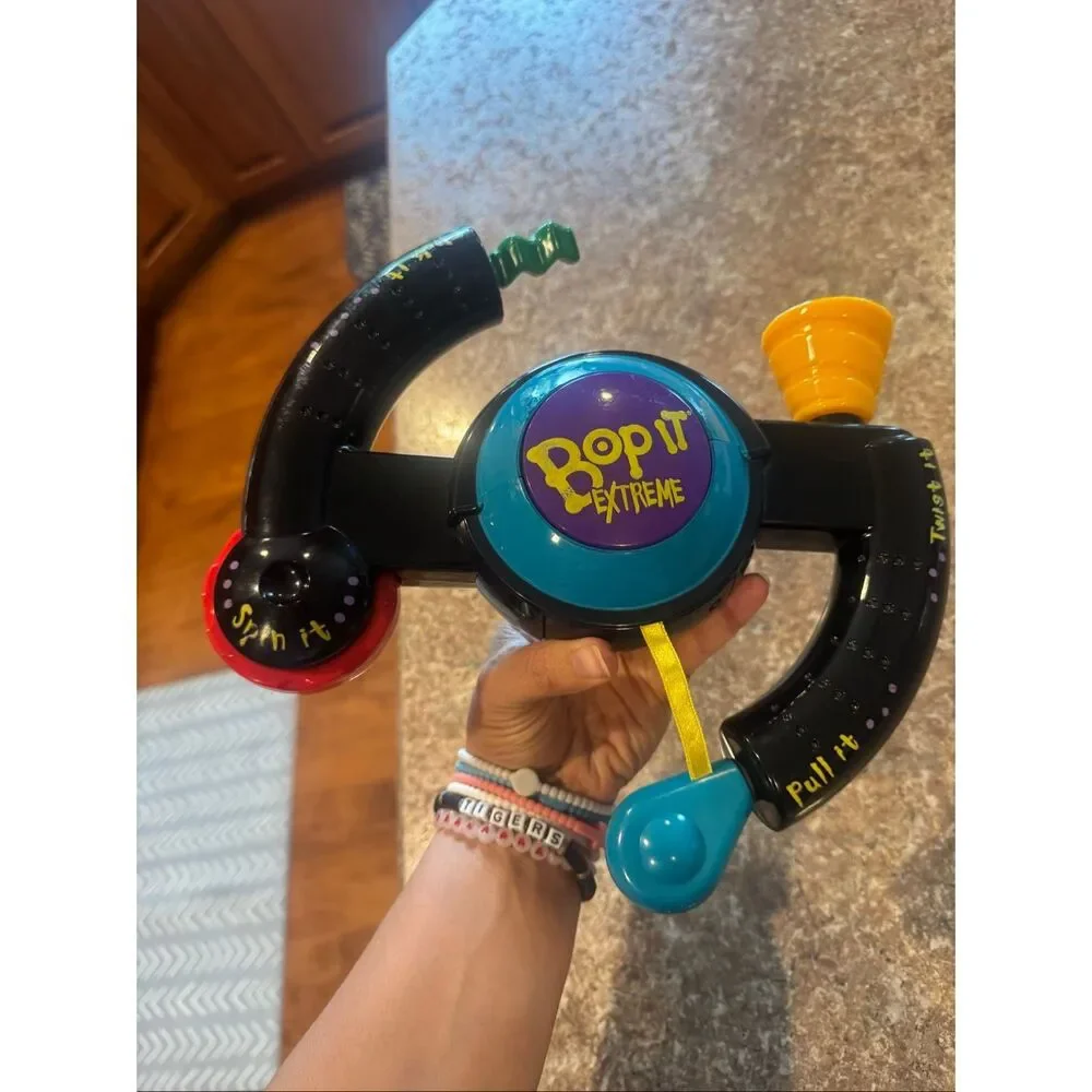 Vintage 1998 Hasbro Bop It Extreme Electronic Handheld Game Tested Works Retro T